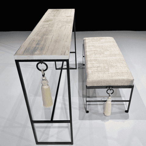 console-resine-bois-metal-passionetcreations